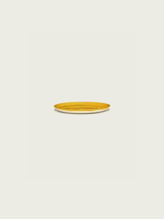 Ottolenghi | Feast Teller yellow swirl L