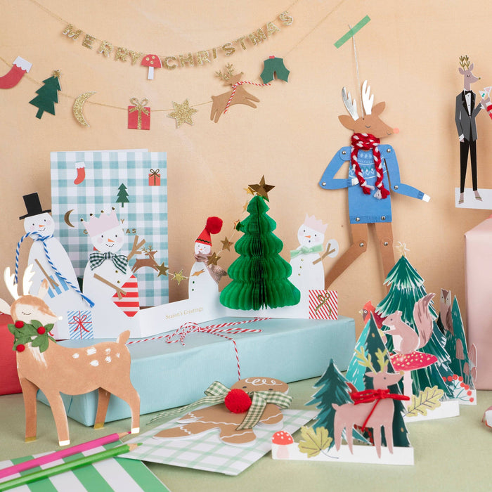 Meri Meri  | 3D Winter-Weihnachtskarte