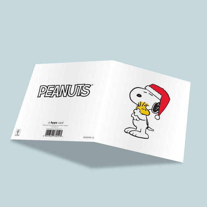 Peanuts | Weihnachtskarte - Snoopy Umarmung