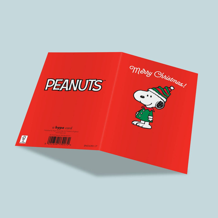 Peanuts | Weihnachtskarte - Frohe Weihnachten Elf