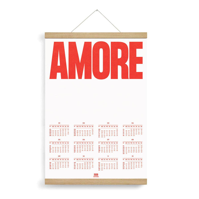Poster-Kalender 2026 – AMORE (DIN A2)