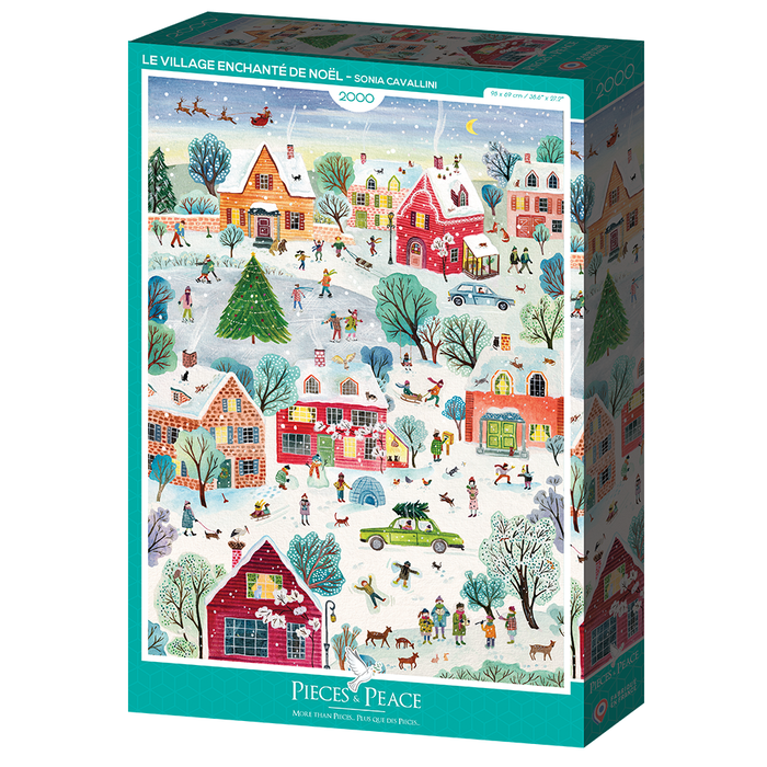 Pieces & Peace | Puzzle  Das Verzauberte Weihnachtsdorf