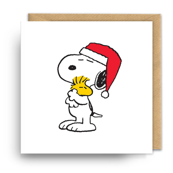 Peanuts | Weihnachtskarte - Snoopy Umarmung