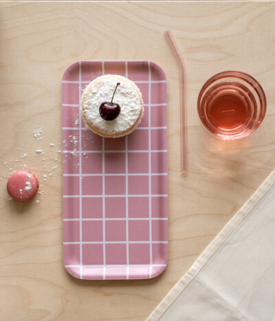 Muurla | Serviertablett pink