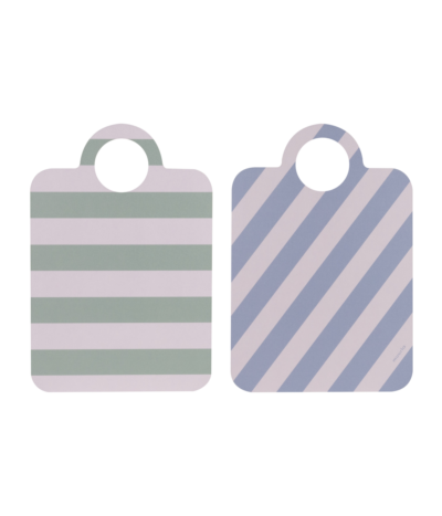 Muurla | Servier-und Schneidebrett blau