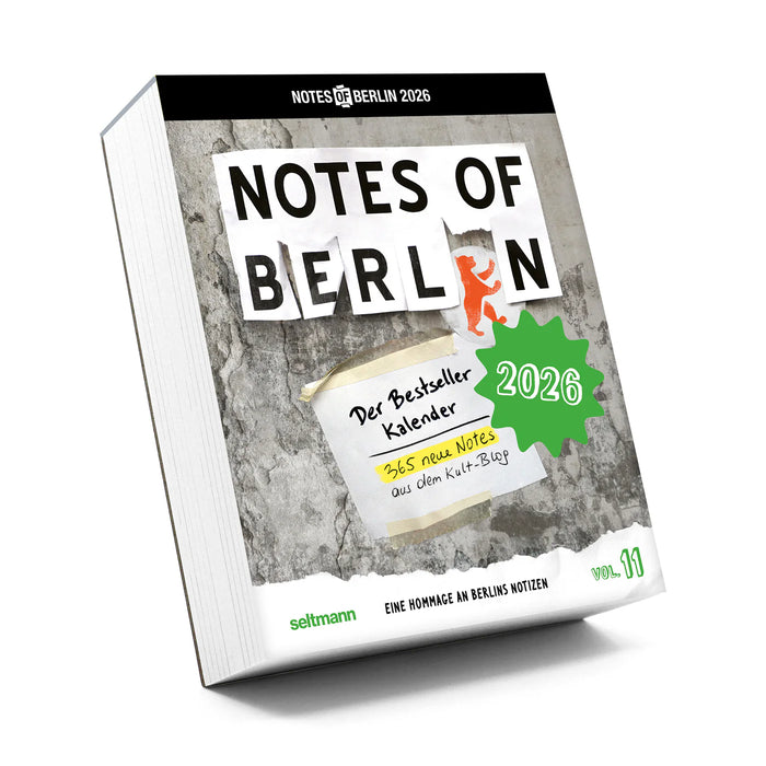 Notes of Berlin 2026