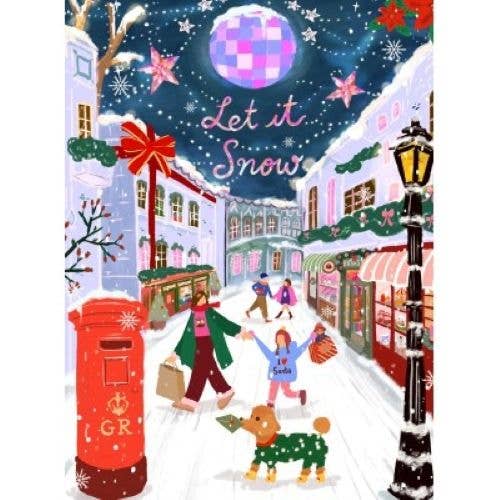 Pieces & Peace | Mini-Puzzle - let it snow London