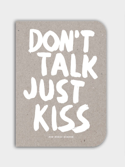 Laurence King Verlag | "Don't talk just kiss"